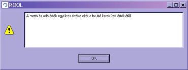 figyelmeztető üzenet